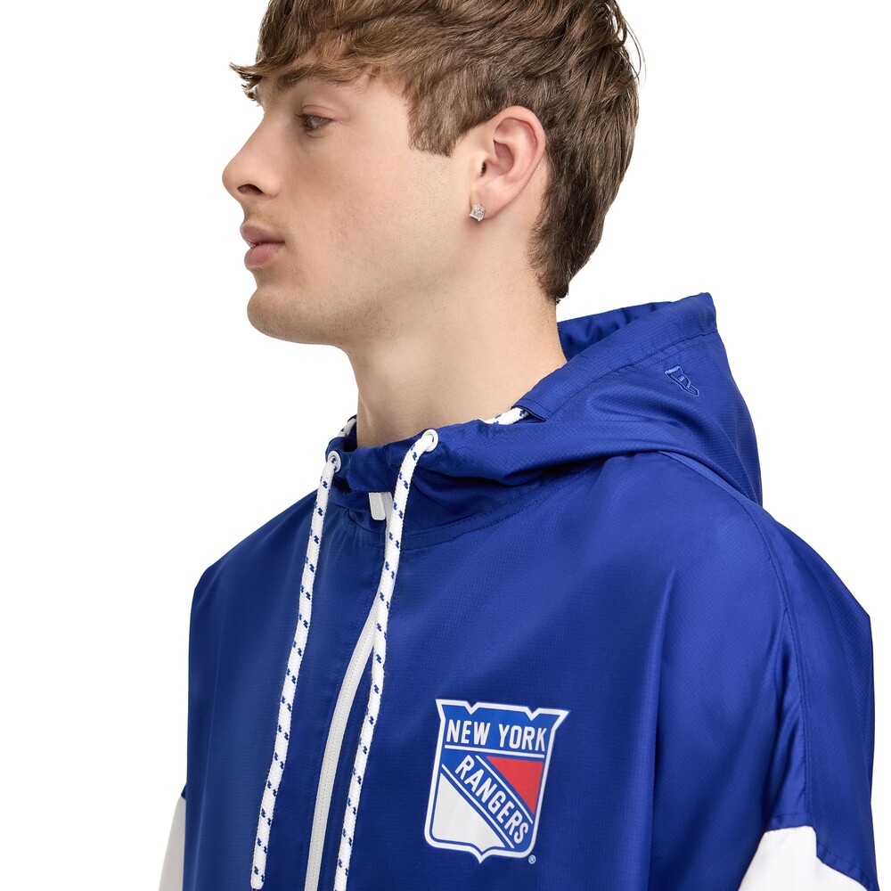 New Era New York Rangers Throwback Windbreaker - Size XXL